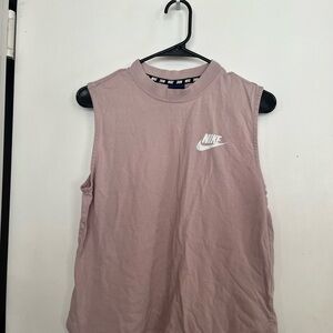 Nike Women's Pink Sleeveless Top
